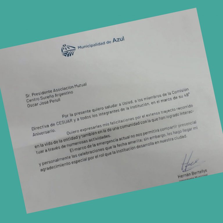 carta con fondo