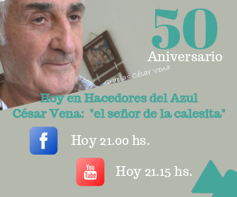 Esta noche a la 21 presentamos a César Vena, «el señor de la calesita»