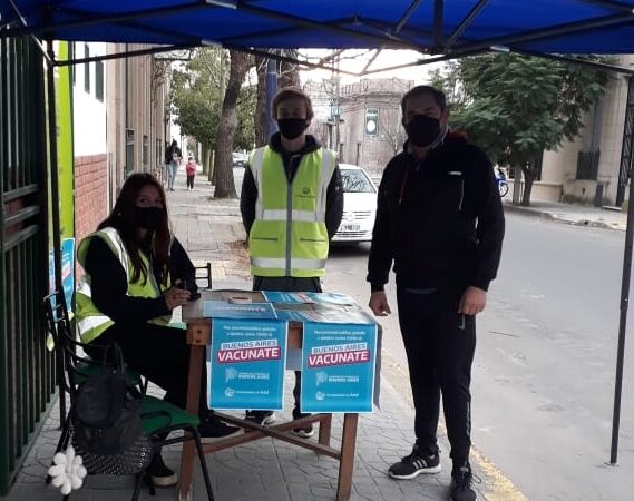 En CESUAR se inscribe para vacunarse contra el Covid-19