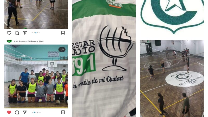 CESUAR presentó la nueva indumentaria para sus equipos de voley