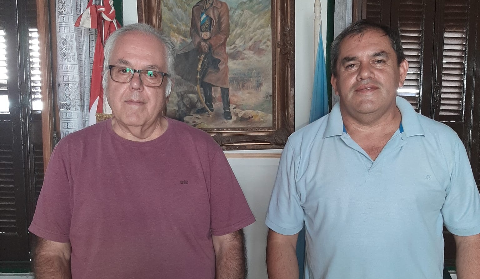 Firma de convenio con el Círculo Árabe de Azul